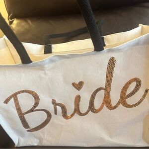 Bride bag and hanger